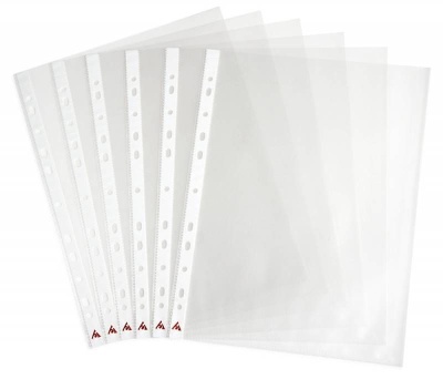 Папка-вкладыш Бюрократ Люкс 013BKLUX тисненые А4+ 50мкм (упак.:100шт)