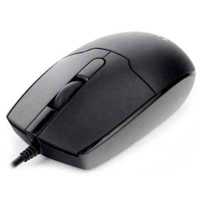 Мышь Gembird MOP-425, USB, черный, 2кн.+колесо-кнопка, 1000 DPI, кабель 1.8м