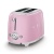 Тостер на 2 ломтика,SMEG TSF01PKEU, розовый