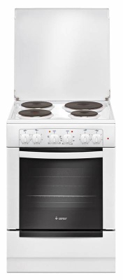 Плита Электрическая Gefest ЭП Н Д 6140-01 белый эмаль