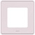 Legrand 673934 Рамка - 1 пост - INSPIRIA - розовый