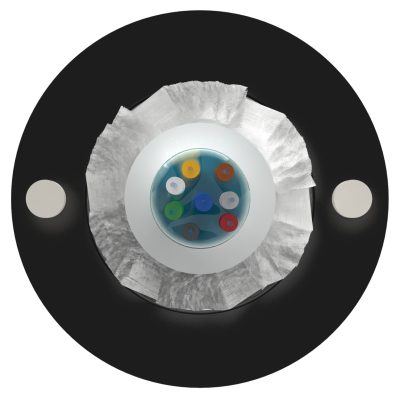 Кабель оптический Alpha Mile Микро ADSS, 08 волокон