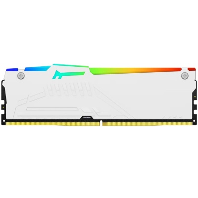 Модуль памяти Kingston FURY Beast White RGB 16Gb DDR5 DIMM 5600МГц KF556C40BWA-16