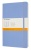 Блокнот Moleskine CLASSIC SOFT QP616B42 Large 130х210мм 192стр. линейка мягкая обложка голубая гортензия