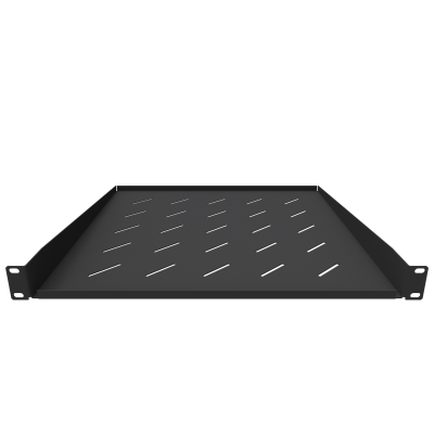 Полка консольная для шкафов глубиной 800мм, (глубина полки 450мм) распределенная нагрузка, 20кг, Цвет-черный (SNR-SHELF-08045-20BC)