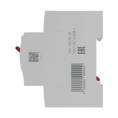 Выключатель дифференциального тока 4п 40A 30мА MDL100-4P2-40-AC АС
