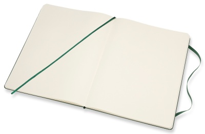 Блокнот Moleskine CLASSIC QP092K15 XLarge 190х250мм 192стр. нелинованный твердая обложка зеленый