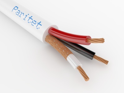 Кабель (шнур) ШВЭВ 3х0,12 белый