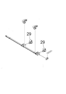 Ролик захвата бумаги из кассеты Canon iR-1430/1435 (FL0-3259)