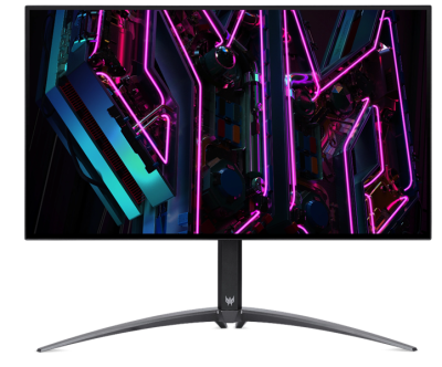 Монитор Acer Predator X27Ubmiipruzx 26,5" OLED 2560x1440 240 Hz1 000cd/m 20,01 /  0,03ms 2xHDMI + 1xDP + 1xType-C(90W) + Audio out + USB 3.2x2+USB-B +Speaker 5Wx2150 H.Adj Pivot (UM.HXXEE.001)