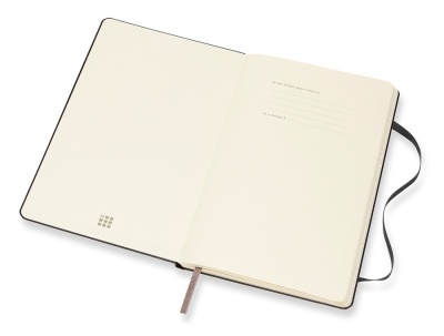 Еженедельник Moleskine ACADEMIC WKNT Large 130х210мм датир.18мес 208стр. черный