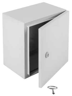 Шкаф электротехнический ЦМО Elbox серии EMW EMW-500.500.210-1-IP66 настенный 500мм 210мм несъемн.бок.пан. 100кг серый
