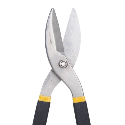 Режущий инструмент (пилы, ножовки, ножи, ножницы) Deli Ножницы по металлу прямые Deli DL25910 270мм, высокоуглеродистая сталь 55, для резки холоднокатаного листа толщиной до 0,9 мм и листа из нержавеющей стали толщиной до 0,6 мм