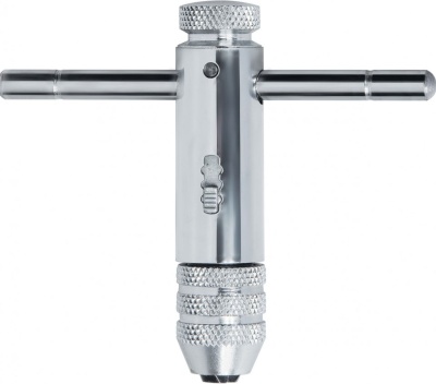 Вороток MATRIX для метчиков М3 - М8, хромированный, с трещоткой// 76905