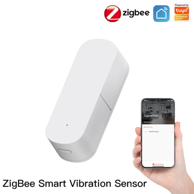 Датчик вибрации MOES Vibration Sensor ZSS-Z-VBR, Zigbee, AAA 2шт х 1.5 V