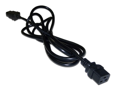 Кабель Lanmaster LAN-PP19/20-2.0-BK проводник.:3x1.5мм2 2м 220В 16А черный