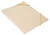 Папка на резинке Бюрократ Gems GEMPR05CREAM A4 пластик кор.30мм 0.5мм кремовый жемчуг карман для визитки