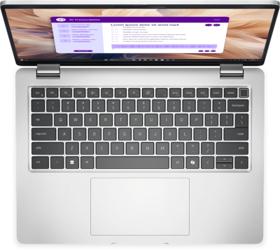 ноутбук Dell Pro 14 Plus PB14250 Core Ultra 7 268V 14,0" FHD+,300nit AG,16 GB LPDDR5,512GB SSD, Intel  Arc graphics,3cell ,Backlit,FPR,Thunderbolt,Linux,1,4kg,2y,KB Eng/Rus,Platin Silver