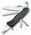 Нож перочинный Victorinox Military (0.8461.MWCH) 111мм 10функций зеленый/черный карт.коробка