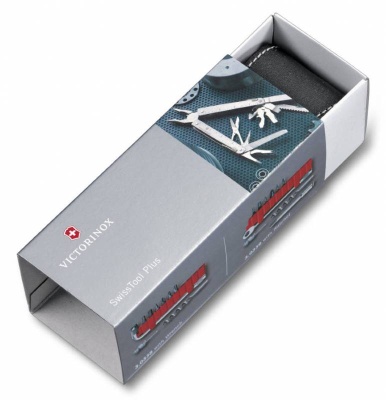 Мультитул Victorinox SwissTool X Plus Ratchet (3.0339.L) 115мм 40функций серебристый карт.коробка