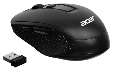 Мышь Acer OMR060 черный оптическая (1600dpi) беспроводная USB (6but)