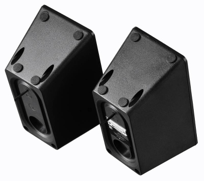 Колонки Оклик OK-165 2.0 черный 6Вт