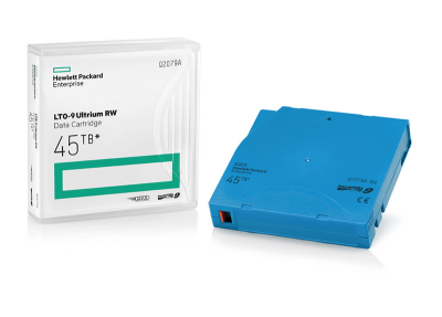 Ленточный картридж HPE Ultrium LTO9 Data cartridge 45TB RW (without Label) (Q2079A)