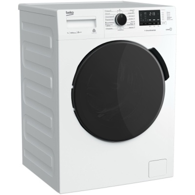 Стиральная машина Beko WSPE7612W класс: A загр.фронтальная макс.:7кг белый инвертер