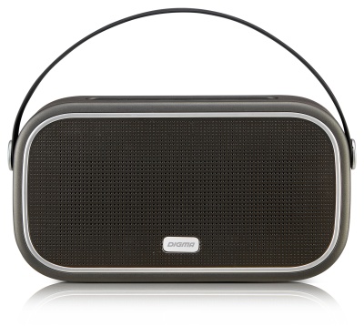 Колонка порт. Digma S-24 зеленый 10W 1.0 BT/3.5Jack/USB (SP2410GR)