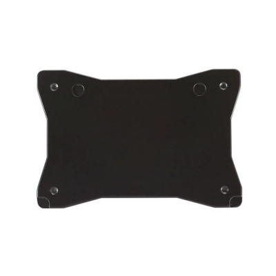 Аксессуары Khadas Heavy Metal Plate For DIY Case, with Khadas LOGO, Black, CNC Carving, KCS-MP-001