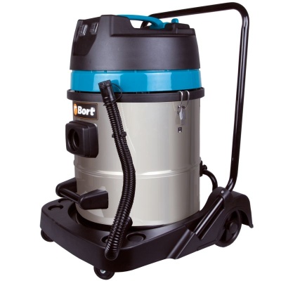 Строительный пылесос Bort BSS-2260-Twin 2200Вт (уборка: сухая/влажная) синий