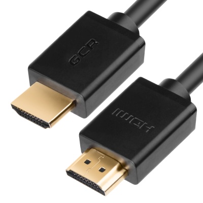 Кабель 1.0m HDMI 1.4, 30/30 AWG, позолоченные контакты, FullHD, Ethernet 10.2 Гбит/с, 3D, 4Kx2K, экран 4PH GCR-HM410-1.0m