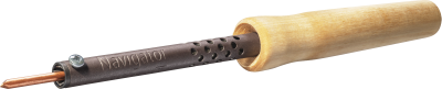 Паяльник деревянная ручка клин прямой NSE-Pes01-40W-СP