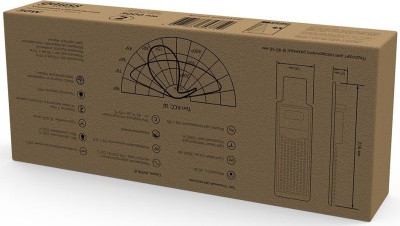 Светильник консольный Gauss 629534330 30Вт ламп.:30шт светодиод.лампа черный
