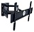 Кронштейн для телевизора Kromax ATLANTIS-55 черный 26"-55" макс.45кг настенный поворотно-выдвижной и наклонный
