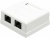 Розетка Lanmaster TWT-SM2-4545-WHRJ45 кат.5E (упак.:1шт)