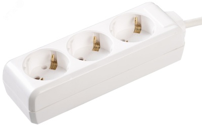 Iek WYP10-16-03-05-Z-N Удлинитель У03 3 места 2 Р + P Е /5метров 3х1мм2 16А/250 IEK