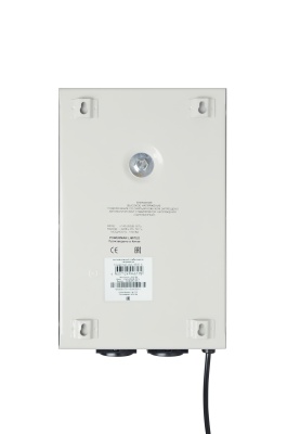 Стабилизатор POWERMAN AVS 1500S, ступенчатый регулятор, цифровые индикаторы уровней напряжения, 1500ВА, 140-260В, максимальный входной ток 12А, 2 евророзетки, IP-20, навесного исполнения, 310мм х 200мм х 68мм, 4,36 кг. POWERMAN AVS 1500S (POWERMAN AVS-150