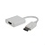 Переходник Cablexpert Переходник DisplayPort -> HDMI Cablexpert A-DPM-HDMIF-002-W 20M/19F, белый, пакет (078733)