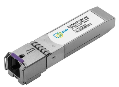 SNR Модуль SFP WDM, дальность до  80км (24dB), 1550/1490нм (SNR-SFP-W54-80)