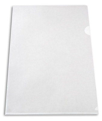 Папка-уголок Бюрократ -EE310/1CLEAR A4 пластик 0.15мм прозрачный