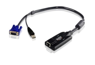 Модуль удлинителя ATEN USB VGA KVM Adapter with Composite Video Support (KA7170-AX)