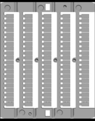Dkc ZN8020H "CNU/8/51 символ ""X"", горизонтальная ориентация"