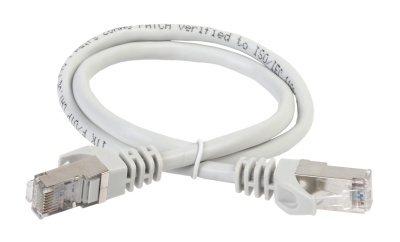 Патч-корд ITK PC01-C5EF-1M5 FTP вилка RJ-45-вилка RJ-45 кат.5е 1.5м серый ПВХ (уп.:1шт)