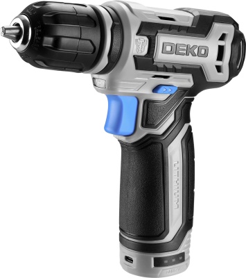 Дрель-шуруповерт Deko ZKCD12FU-Li аккум. патрон:быстрозажимной (063-4141)
