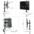 Кронштейн для мониторов Onkron D101E черный 13"-34" макс.10кг настольный поворот и наклон Кронштейн для мониторов Onkron D101E черный 13"-34" макс.10кг настольный поворот и наклон