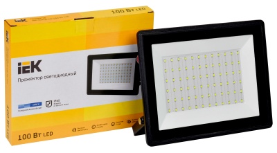 Прожектор уличный IEK СДО LPDO601-100-65-K02 светодиодный 100Вт корп.алюм.черный