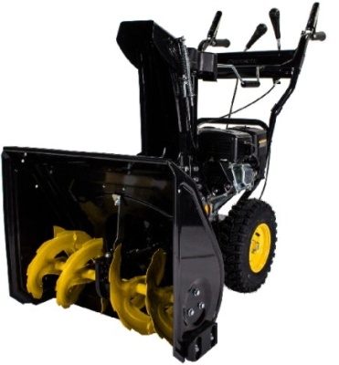 CHAMPION Снегоуборщик ST661 { 6,5лс 61см 4F/1R колеса 3,6л 61,5кг руч.стартер }