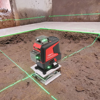 Прочие измерители UNI-T Лазерный нивелир LM576LD , 3D 16 линий, Osram зеленый свет, рабочее расстояние 30 м