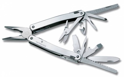 Мультитул Victorinox SwissTool Spirit X (3.0224.L) 105мм 26функций серебристый карт.коробка